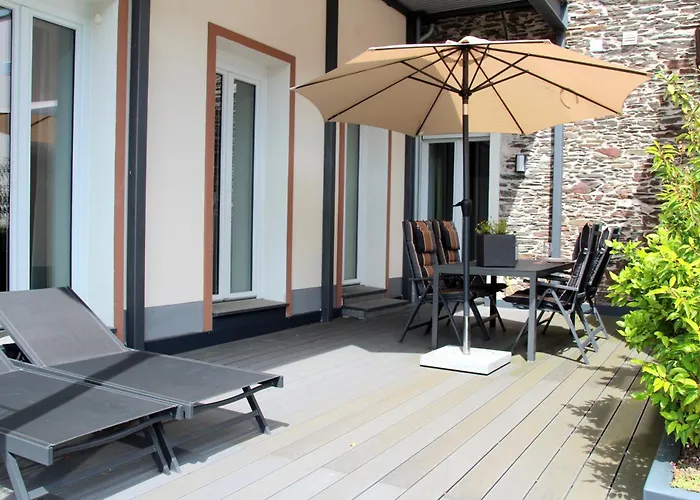 公寓 Moselromance - Luxusapartment - Grosse Terrasse - Ruhige Lage